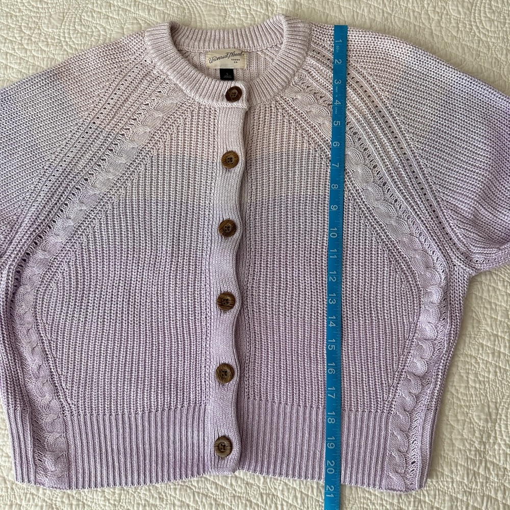 Universal Thread Women’s Ombre Button Down Purple… - image 5